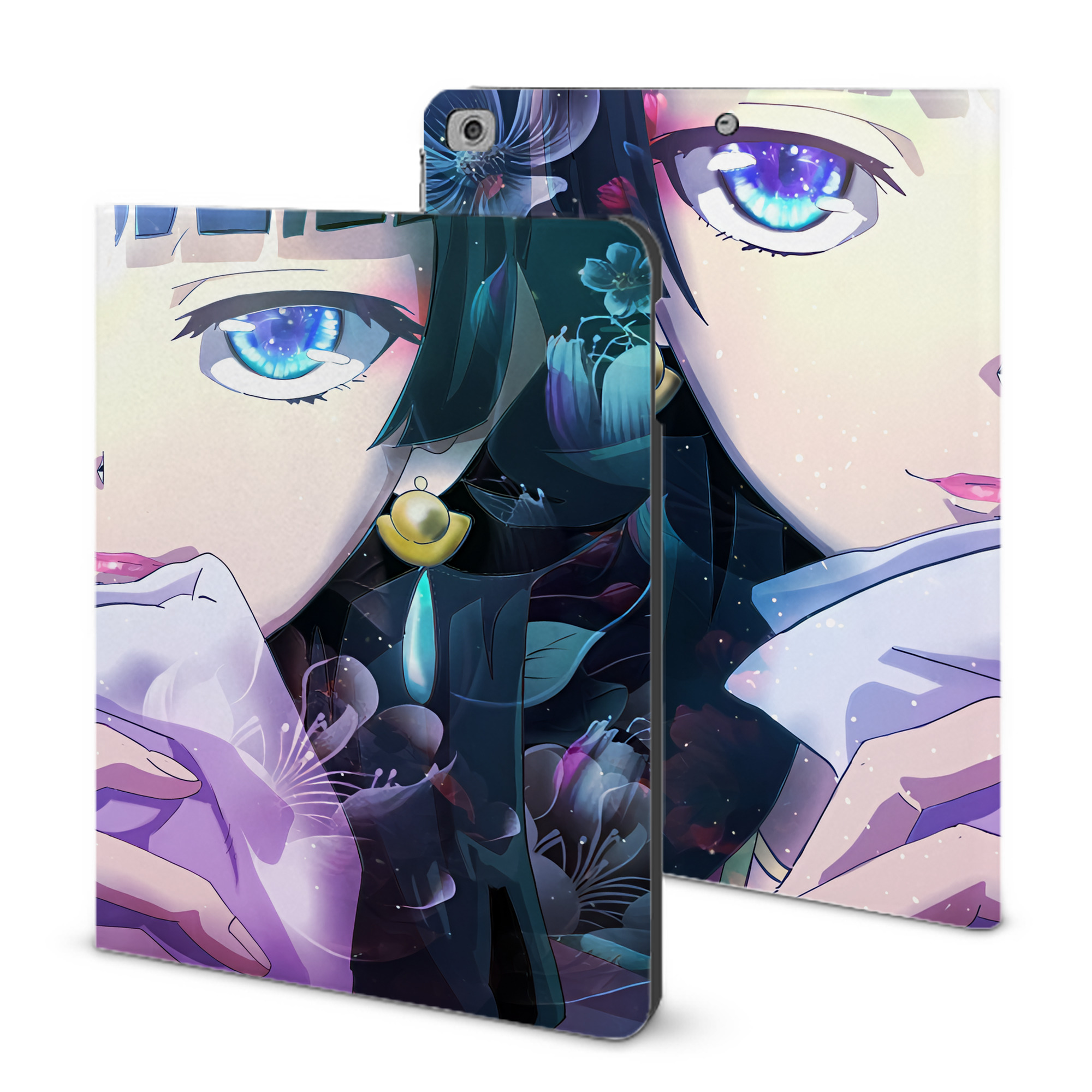 （画像用） 薬屋のひとりごと The Apothecary Diaries IPad ケース ブック型 PUレザー TPU 耐衝撃 軽量 薄型 ペン収納なし 全面保護 IPad 各モデル対応